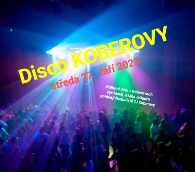 Disco Koberovy, pořádají florbalisté Koberovy