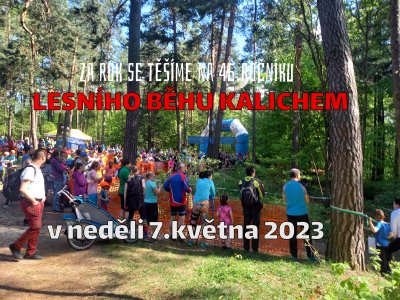 Lesní běh kalichem 2023