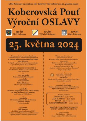 Koberovská Pouť - oslava